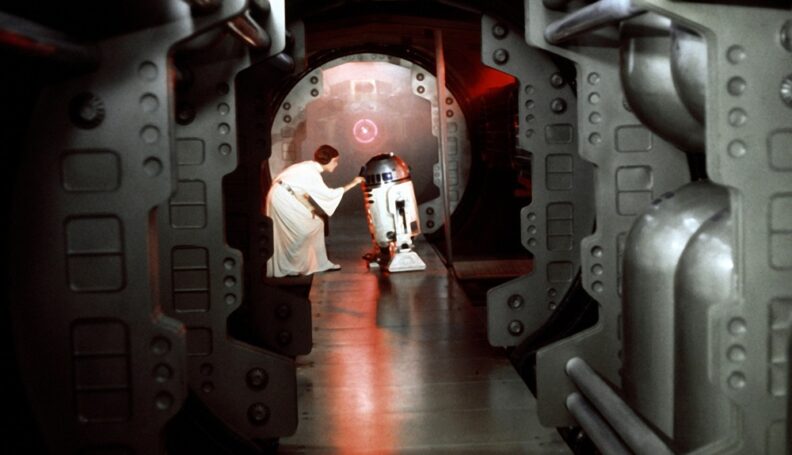 תמונה מהסרט "מלחמת הכוכבים תקווה חדשה" (1977)