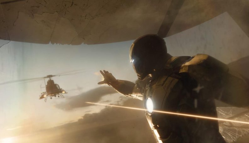 תמונה מתוך הסרט "איירון מן 3"