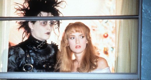 Johnny Depp And Winona Ryder In 'Edward Scissorhands'