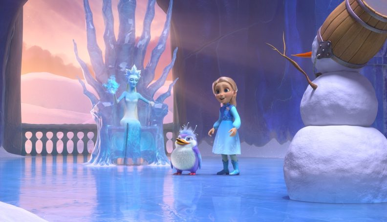 תמונה מהסרט "מלכת השלג והנסיכה"